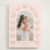 "Cupid" - Valentine's Day Cards in Peach by Corinne Malesic - Front
