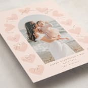 "Cupid" - Valentine's Day Cards in Peach by Corinne Malesic - Detail