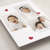 "Tiny painted hearts" - Valentine's Day Cards in Cherry by Teju Reval - Detail
