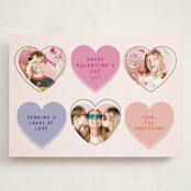 "Convo Trio" - Valentine's Day Cards in Creamsicle by Tiffany Taylor - Front