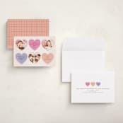 "Convo Trio" - Valentine's Day Cards in Creamsicle by Tiffany Taylor - Assembled