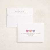 "Convo Trio" - Valentine's Day Cards in Creamsicle by Tiffany Taylor - FREE Recipient Addressing