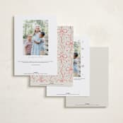 "Valentine Crest" - Valentine's Day Cards in Latte by Jackie Crawford - Back of Card Options