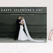 "Height of Happiness" - Valentine's Day Cards in Snowfall by Carolyn MacLaren - Front