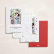 "Procrastination Expert" - Valentine's Day Cards in Poinsettia by Erica Krystek - Back of Card Options