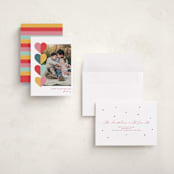 "hearts trio" - Valentine's Day Cards in Confetti by Leah Ragain - Assembled