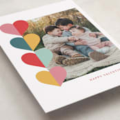 "hearts trio" - Valentine's Day Cards in Confetti by Leah Ragain - Detail