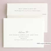 "Minimally" - Valentine's Day Cards in Stone by Brianne Larsen - FREE Recipient Addressing