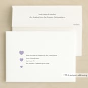 "Cinque Terre" - Valentine's Day Cards in Lavender by Deynaaz Daraei - FREE Recipient Addressing
