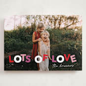"Lots of Love" - Valentine's Day Cards in Fruit Punch by Angela Garrick - Front