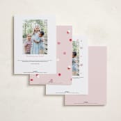 "Love is all Around script" - Valentine's Day Cards in Cloud by Jackie Crawford - Back of Card Options