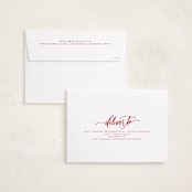 "Tri-photo Happy Holidays" - Valentine's Day Cards in Rose by Elsa Duncan - FREE Recipient Addressing