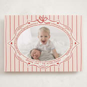 "Vintage Frame" - Valentine's Day Cards in Apple by Tamara Hilje - Front
