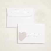 "One Big Heart" - Valentine's Day Cards in Blush by Maja Cunningham - FREE Recipient Addressing