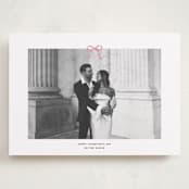 "sealed with a bow" - Valentine's Day Cards in Petal by Annie Shapiro - Front