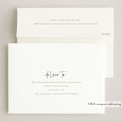 "Holiday Anytime" - Valentine's Day Cards in Latte by Louise Kay - FREE Recipient Addressing
