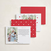 "Valentine Move" - Valentine's Day Cards in Cream by Erica Krystek - Back of Card Options