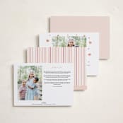 "Watercolor Frame" - Valentine's Day Cards in Rose by Wildfield Paper Co - Back of Card Options