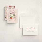 "Floral Arch" - Valentine's Day Cards in Peony by Alethea and Ruth - Assembled