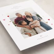 "Little Hearts" - Valentine's Day Cards in Berries by Pixel and Hank - Detail