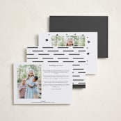 "Love Story" - Valentine's Day Cards in Pearl by Christie Garcia - Back of Card Options