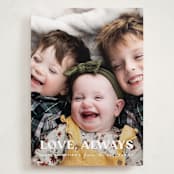 "love, always" - Valentine's Day Cards in White Light by Sara Hicks Malone - Front
