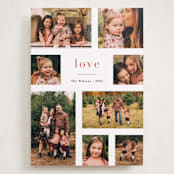 "Editorial" - Valentine's Day Cards in Candy Cane by Jennifer Wick - Front