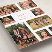 "Editorial" - Valentine's Day Cards in Candy Cane by Jennifer Wick - Detail