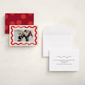 "ricrac" - Valentine's Day Cards in Cardinal by Lori Wemple - Assembled
