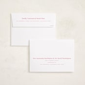 "Earthen" - Valentine's Day Cards in Rose by Sarah Curry - FREE Recipient Addressing