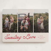 "jagged edge" - Valentine's Day Cards in Pudding by Cass Loh - Front