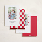 "Disney's Mickey Mouse Big Love" - Valentine's Day Cards in Cherry by Baumbirdy - Back of Card Options