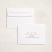 "Disney's Mickey Confetti" - Valentine's Day Cards in Scarlet by Ellen Schlegelmilch - FREE Recipient Addressing