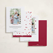 "Vibrant Disney Mickey" - Valentine's Day Cards in Cranberry by Ellen Schlegelmilch - Back of Card Options