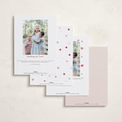 "Spinkle Hearts" - Valentine's Day Cards in Cosmo by Pixel and Hank - Back of Card Options