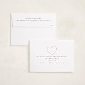 "Valentine Frame" - Valentine's Day Cards in Cotton by Iveta Angelova - FREE Recipient Addressing