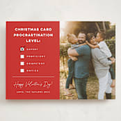 "Procrastination Expert" - Valentine's Day Cards in Poinsettia by Erica Krystek - Front