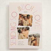 "Lovely Type" - Valentine's Day Cards in Bubblegum by Laura Hankins - Front