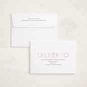 "Lovely Type" - Valentine's Day Cards in Bubblegum by Laura Hankins - FREE Recipient Addressing