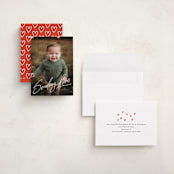 "Chalk Scribble" - Valentine's Day Cards in Vanilla by Adelyn T. - Assembled