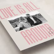 "Love is All Around" - Valentine's Day Cards in Petal by Jackie Crawford - Detail