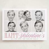 "Happy Tiles" - Valentine's Day Cards in Flour by Maria Alou - Front