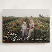 "Love is all Around script" - Valentine's Day Cards in Cloud by Jackie Crawford - Front