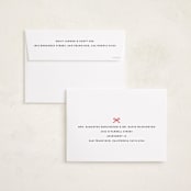 "Valentine Frames" - Valentine's Day Cards in Strawberry by Maria Alou - FREE Recipient Addressing