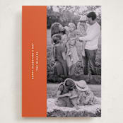 "modern duo" - Valentine's Day Cards in Pumpkin by Sumak Studio - Front