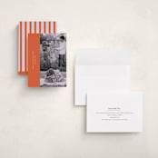 "modern duo" - Valentine's Day Cards in Pumpkin by Sumak Studio - Assembled