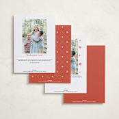 "flown away" - Valentine's Day Cards in Persimmon by Deborah Chou - Back of Card Options