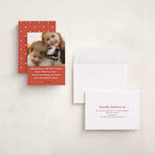 "flown away" - Valentine's Day Cards in Persimmon by Deborah Chou - Assembled