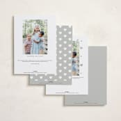 "Simple Grid" - Valentine's Day Cards in Cloud by Ani Somi - Back of Card Options
