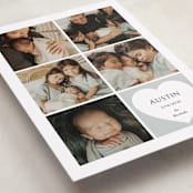 "Simple Grid" - Valentine's Day Cards in Cloud by Ani Somi - Detail